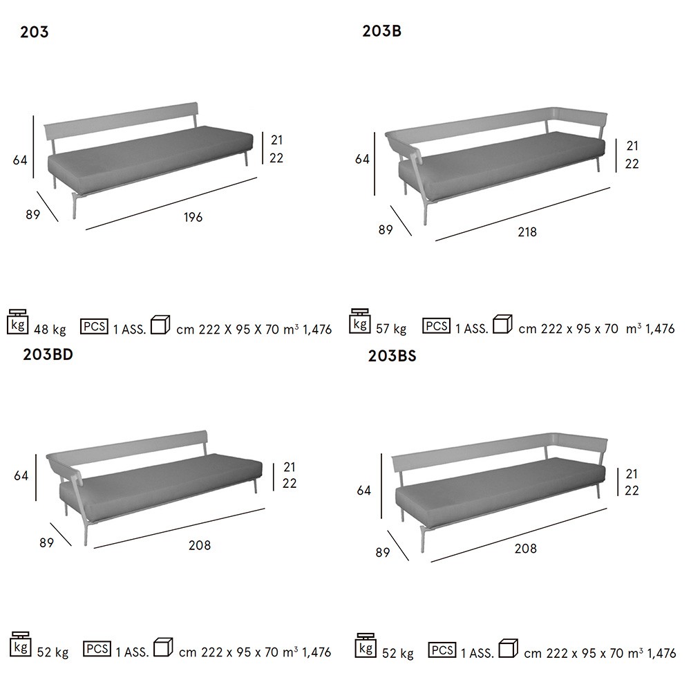 SOFA 3 PLAZAS "AIKANA" FAST - Imagen 9